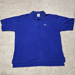 Lacoste Men's Large blue polo shirt